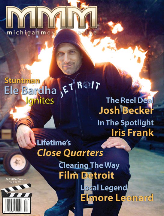 MICHIGAN MOVIE MAGAZINE magazine side cover Issue 9 February/March 2011
