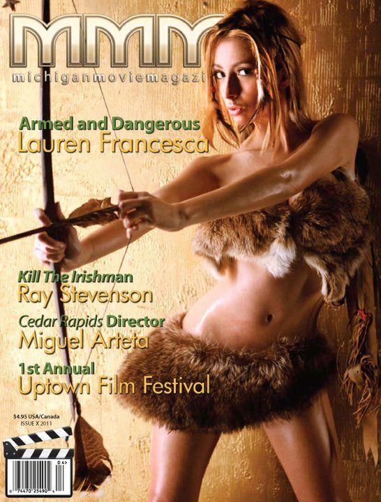 MICHIGAN MOVIE MAGAZINE magazine side cover Issue 10 April/May 2011