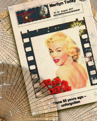 MARILYN TODAY magazine side cover Issue 34 August 2017