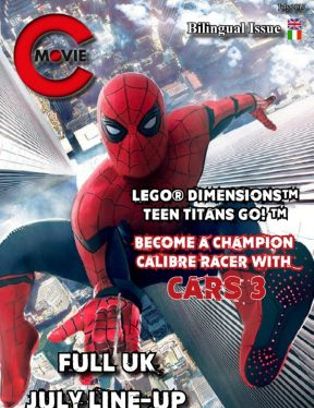 MOVIE CENTRAL magazine side cover  July 2017