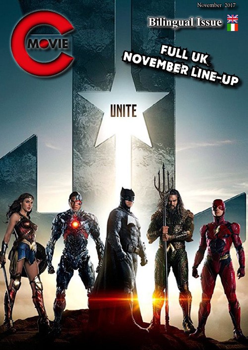 MOVIE CENTRAL magazine side cover  November 2017