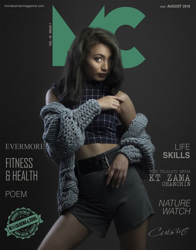 MOVIE CORNER magazine side cover  June/August 2018
