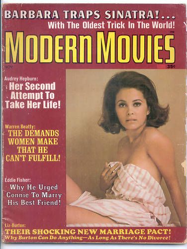 MODERN MOVIES magazine side cover November 1968