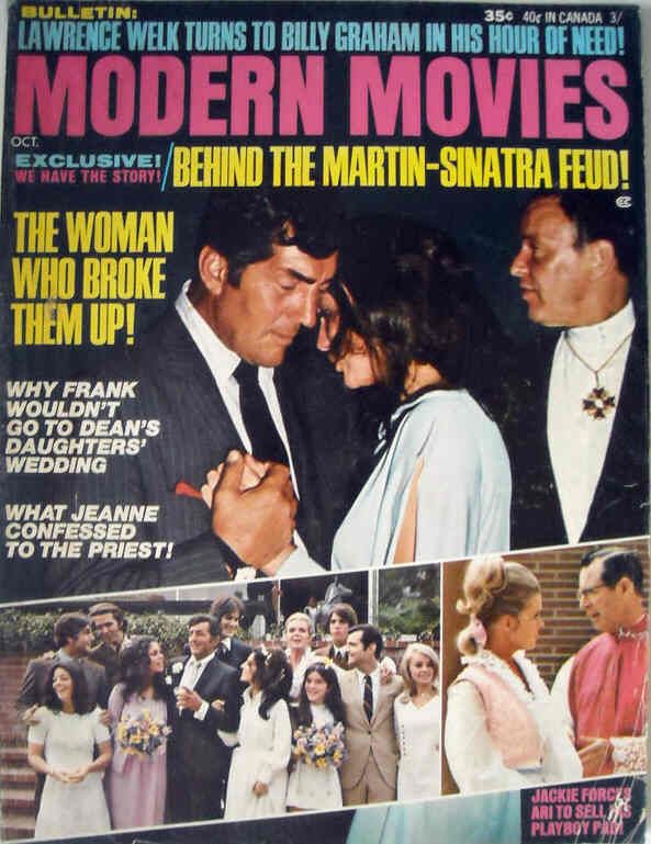 MODERN MOVIES magazine side cover October 1969
