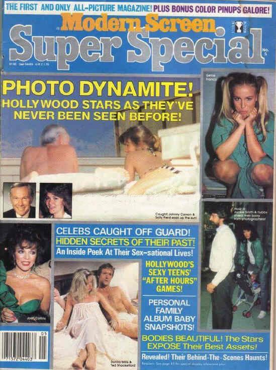 MODERN SCREEN SUPER SPECIAL magazine side cover Issue 5  1983