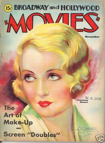 MOVIES (Alavania) magazine side cover November 1931