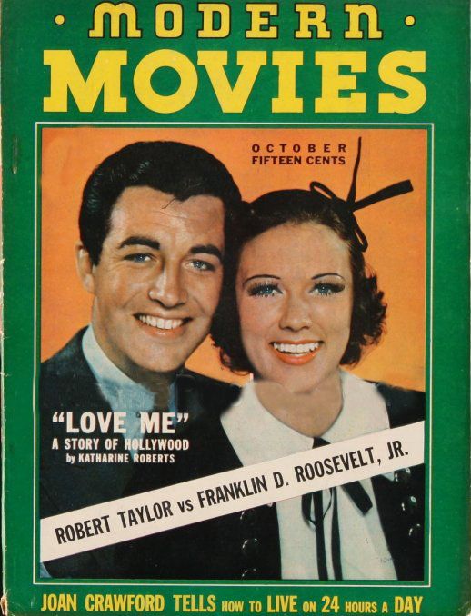 MODERN MOVIES (BILBARA) magazine side cover Issue 4 October 1937