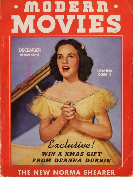 MODERN MOVIES (BILBARA) magazine side cover December 1937
