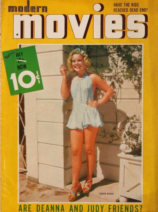 MODERN MOVIES (BILBARA) magazine side cover July 1939