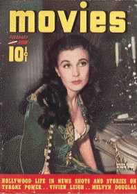 MODERN MOVIES (Ideal) magazine side cover February 1940
