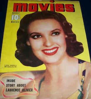 MODERN MOVIES (Ideal) magazine cover August 1940