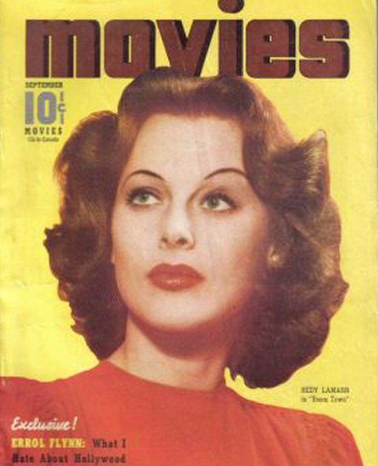 MODERN MOVIES (Ideal) magazine side cover September 1940