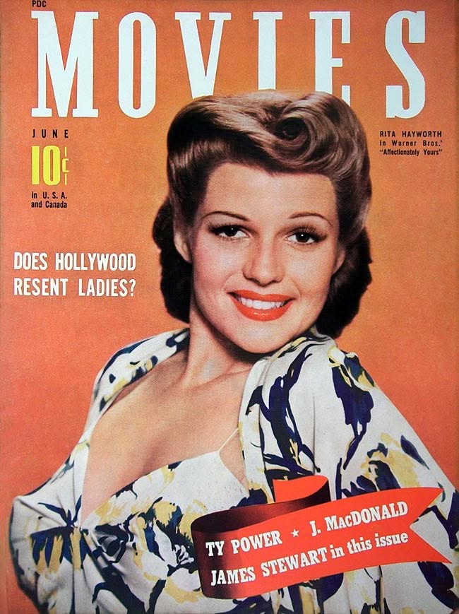 MODERN MOVIES (Ideal) magazine side cover June 1941