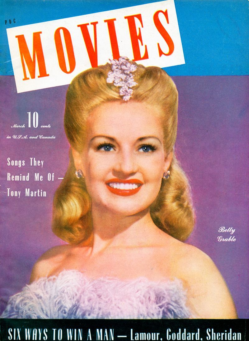 MODERN MOVIES (Ideal) magazine cover March 1942