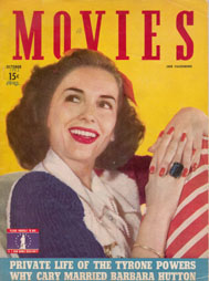 MODERN MOVIES (Ideal) magazine cover October 1942