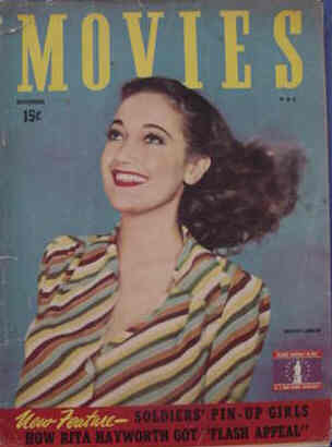MODERN MOVIES (Ideal) magazine cover November 1942