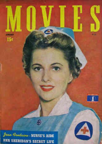 MODERN MOVIES (Ideal) magazine side cover January 1943