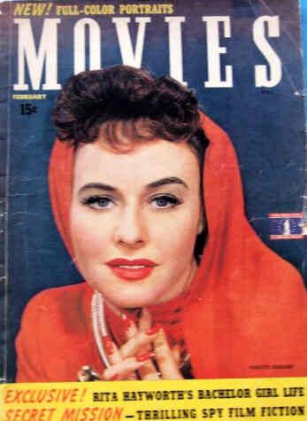 MODERN MOVIES (Ideal) magazine side cover February 1943