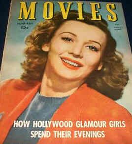 MODERN MOVIES (Ideal) magazine cover January 1944