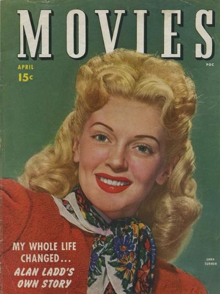 MODERN MOVIES (Ideal) magazine side cover April 1944