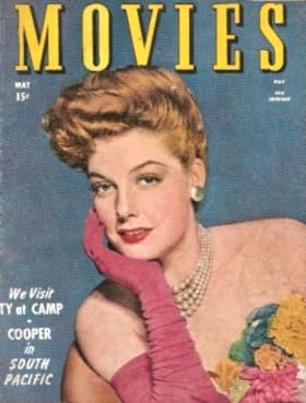 MODERN MOVIES (Ideal) magazine side cover May 1944