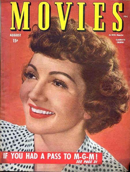 MODERN MOVIES (Ideal) magazine cover August 1944