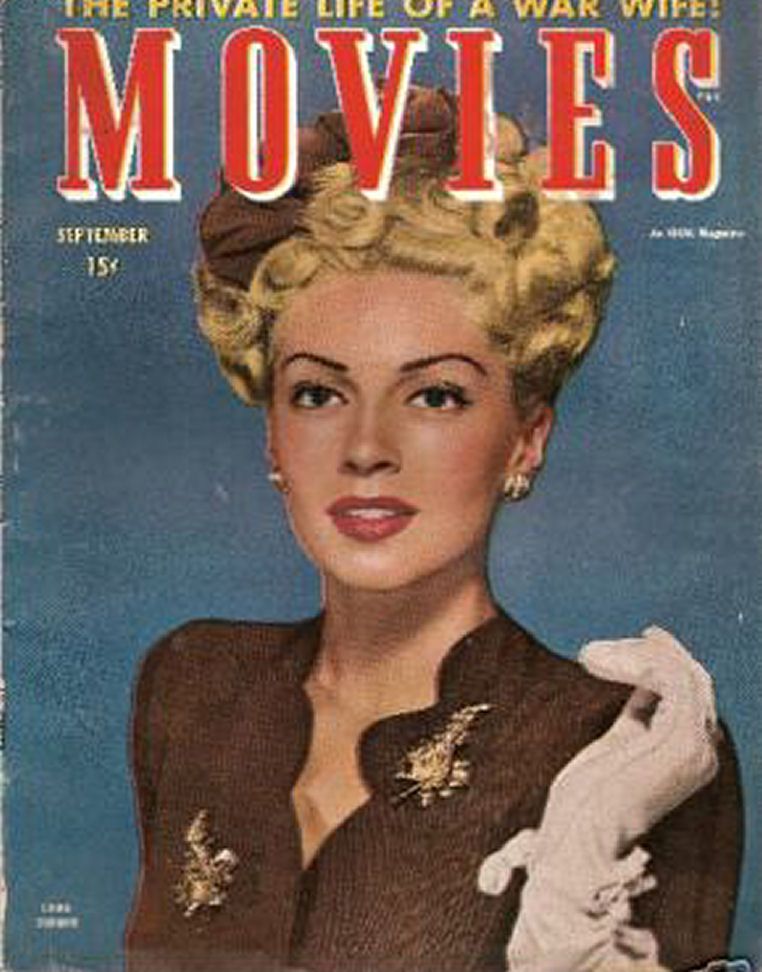 MODERN MOVIES (Ideal) magazine side cover September 1944