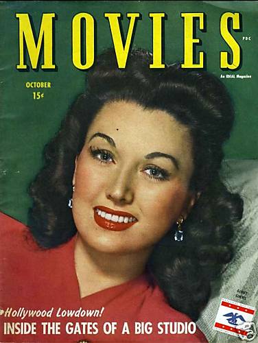 MODERN MOVIES (Ideal) magazine cover October 1944