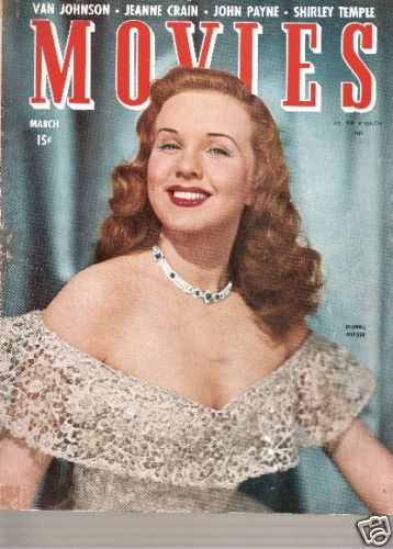MODERN MOVIES (Ideal) magazine side cover March 1945