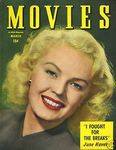 MODERN MOVIES (Ideal) magazine cover March 1946