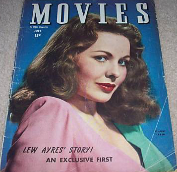 MODERN MOVIES (Ideal) magazine cover July 1946