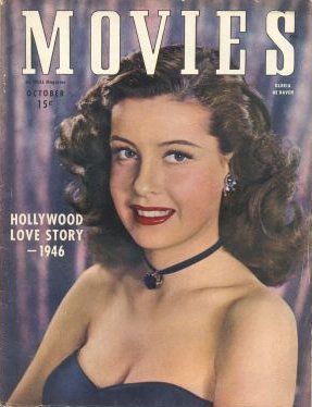 MODERN MOVIES (Ideal) magazine cover October 1946