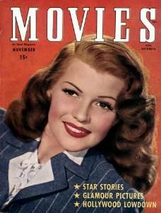 MODERN MOVIES (Ideal) magazine side cover November 1946