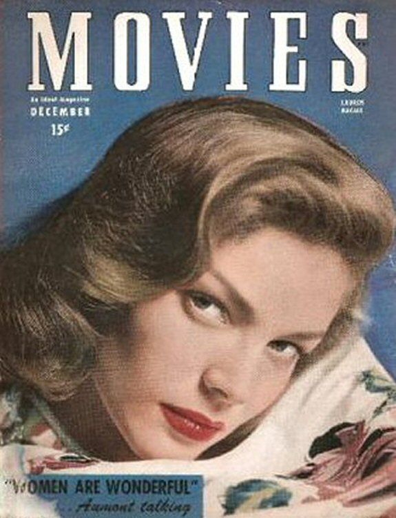 MODERN MOVIES (Ideal) magazine side cover December 1946