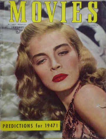 MODERN MOVIES (Ideal) magazine cover January 1947