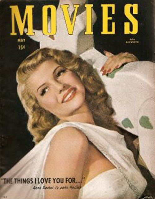 MODERN MOVIES (Ideal) magazine side cover May 1947