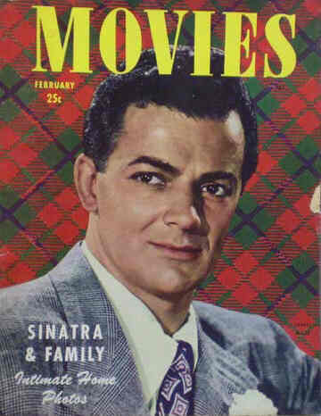 MODERN MOVIES (Ideal) magazine side cover February 1948