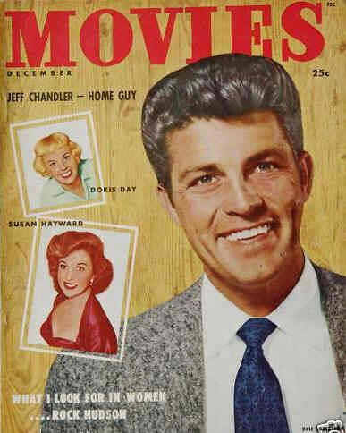 MODERN MOVIES (Ideal) magazine side cover December 1952