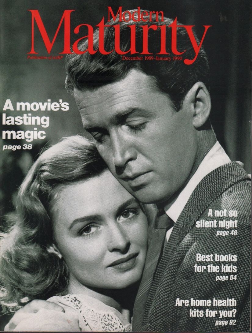 MODERN MATURITY magazine side cover  December 1989/ January 1990 