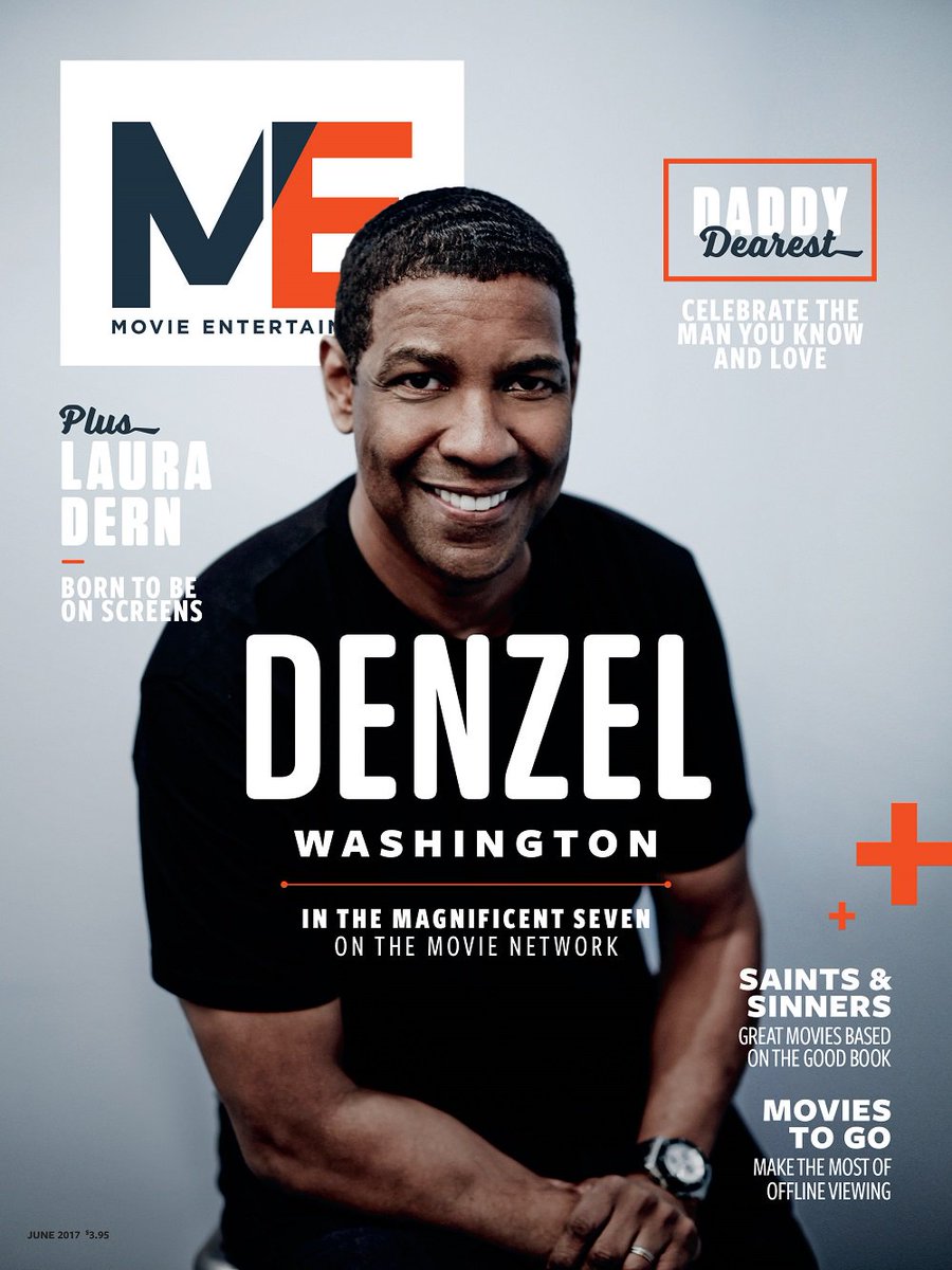 MOVIE ENTERTAINMENT magazine side cover June 2017