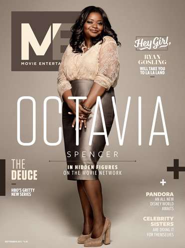 MOVIE ENTERTAINMENT magazine side cover September 2017
