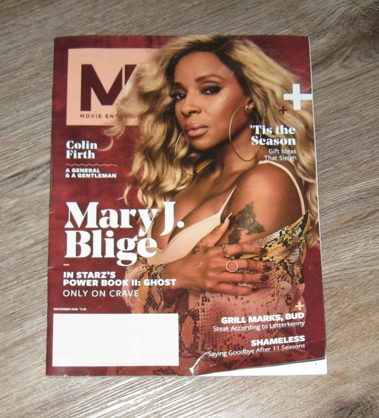 MOVIE ENTERTAINMENT magazine side cover  December 2020