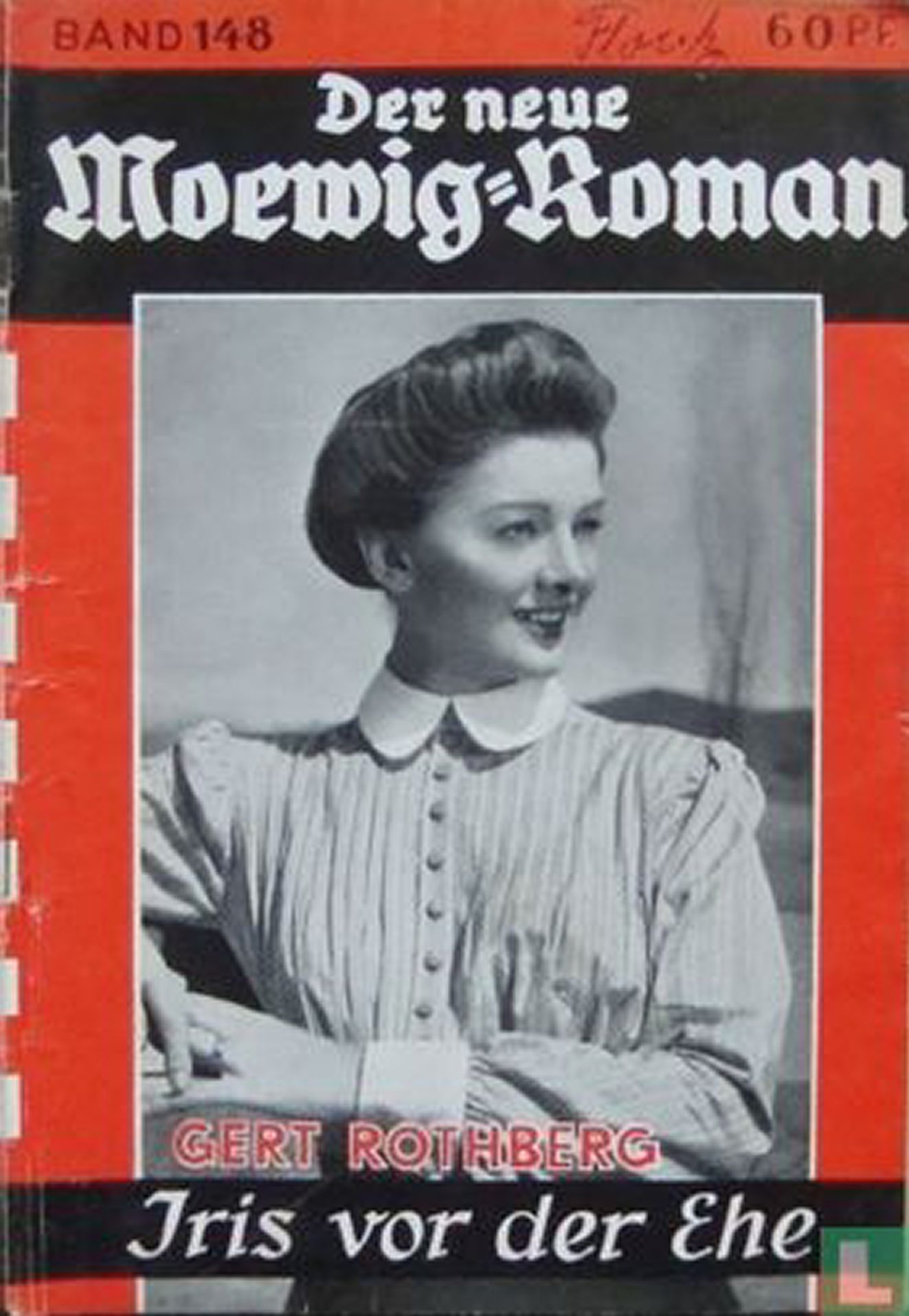 DER NEUE MOEWIG-ROMAN magazine side cover Issue 148   