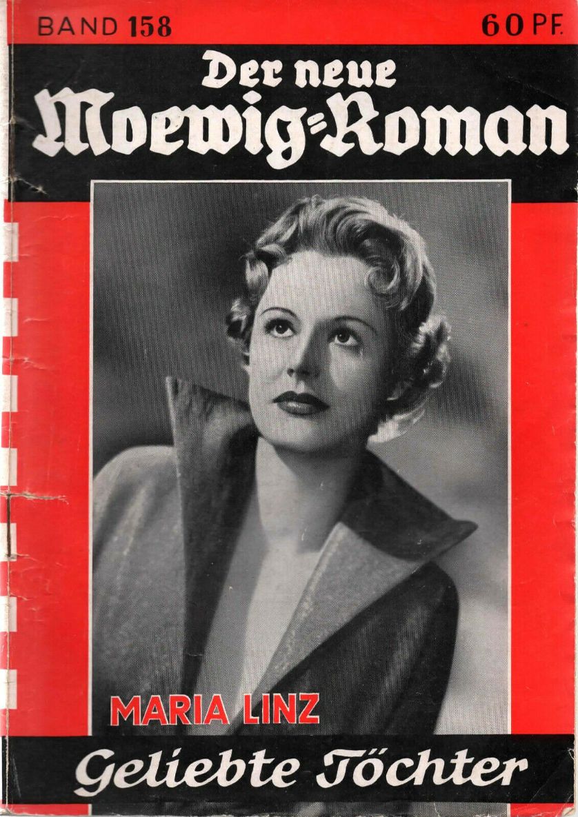 DER NEUE MOEWIG-ROMAN magazine side cover Issue 158   