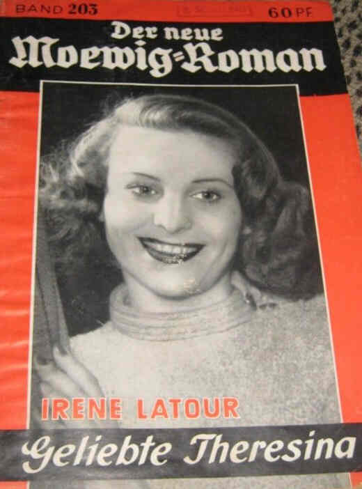 DER NEUE MOEWIG-ROMAN magazine side cover Issue 203  