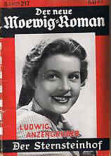 DER NEUE MOEWIG-ROMAN magazine side cover Issue 217  