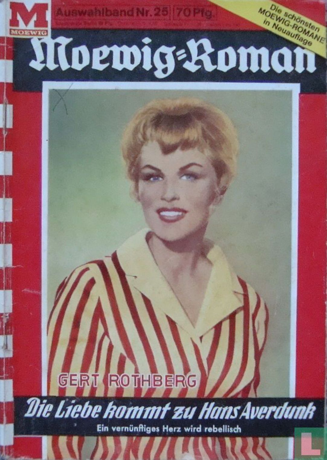 DER NEUE MOEWIG-ROMAN magazine side cover Issue 25   