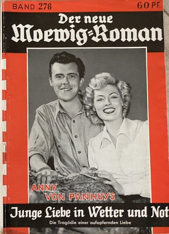 DER NEUE MOEWIG-ROMAN magazine side cover Issue 278   