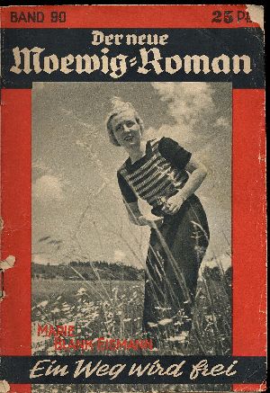DER NEUE MOEWIG-ROMAN magazine side cover Issue 90  