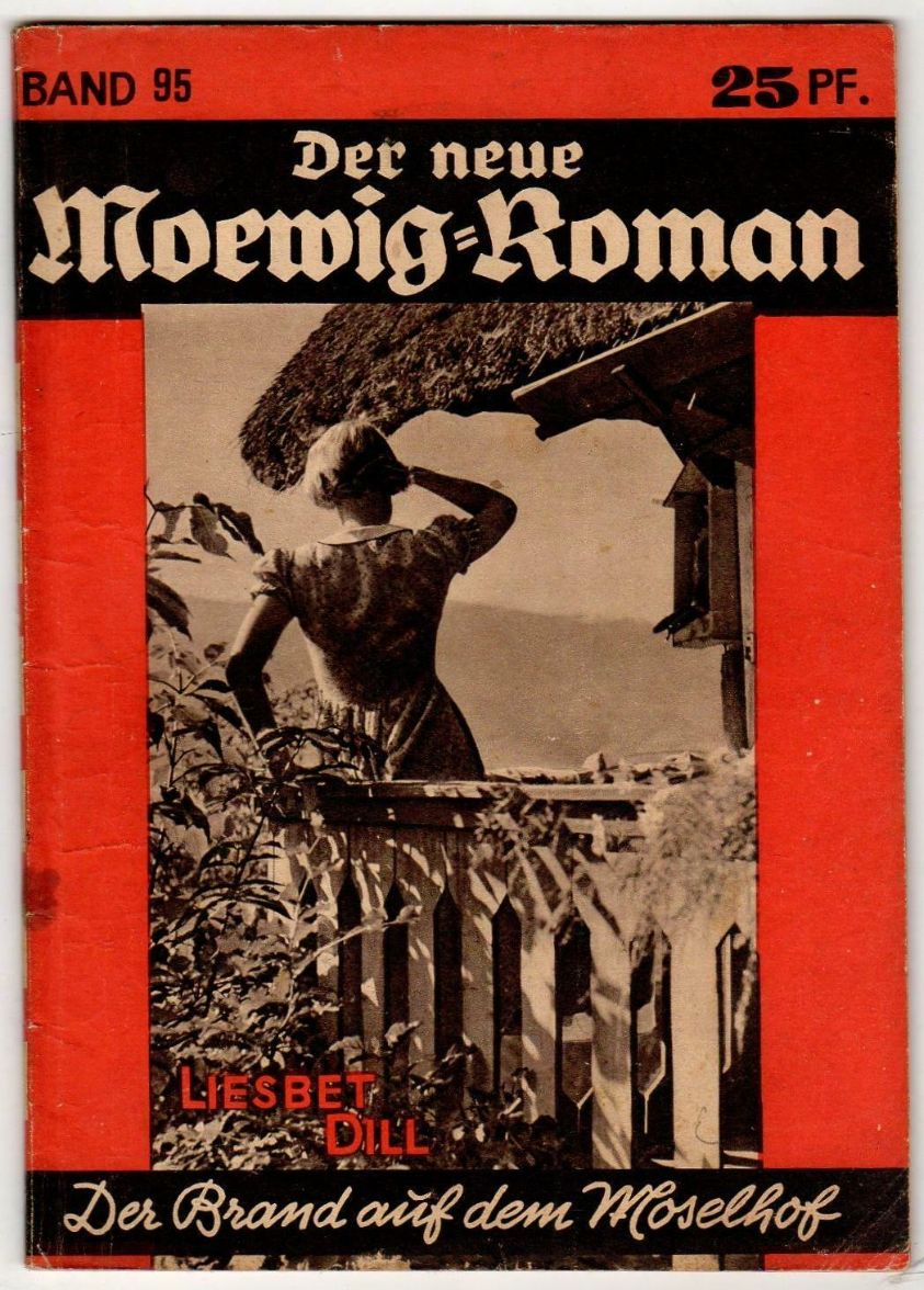 DER NEUE MOEWIG-ROMAN magazine side cover Issue 95   
